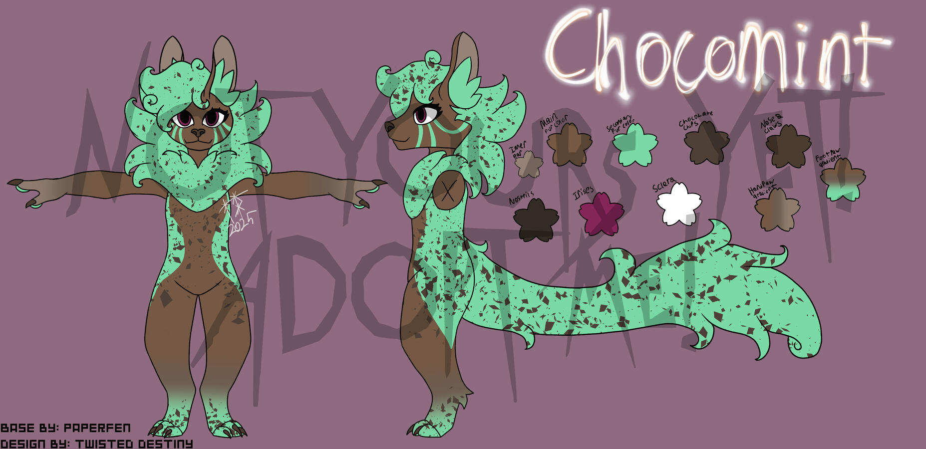 Chocomint - Owned by RoxxiedaPunk fnaf - Designed by TwistedDestiny