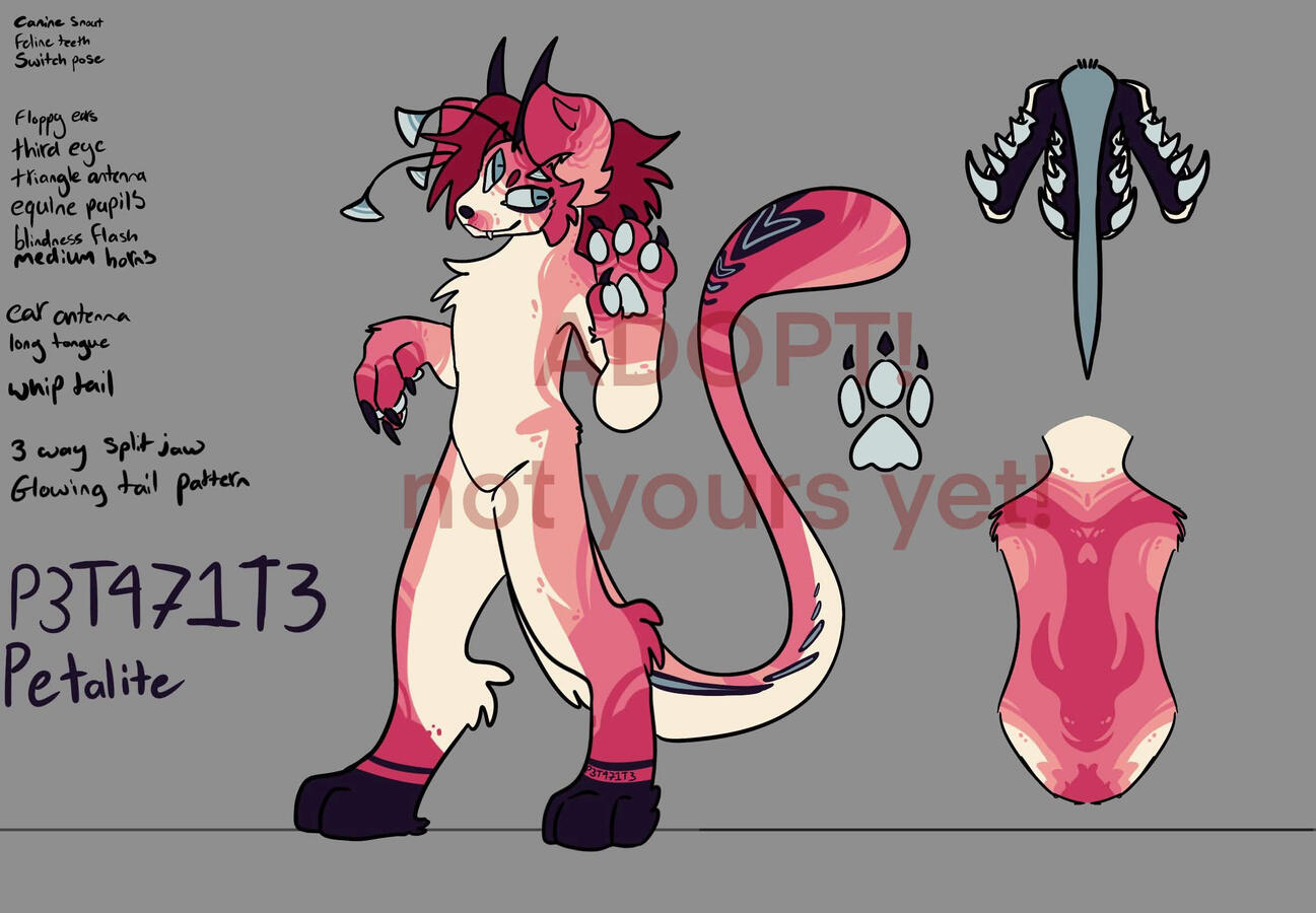 Petalite (P3T471T3) - Owned by Jupiter - Designed by SageZeph