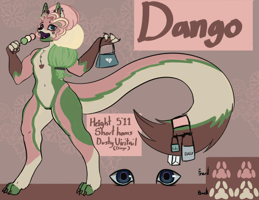 Dango - Owned by TwistedDestiny - Designed by BlepTank