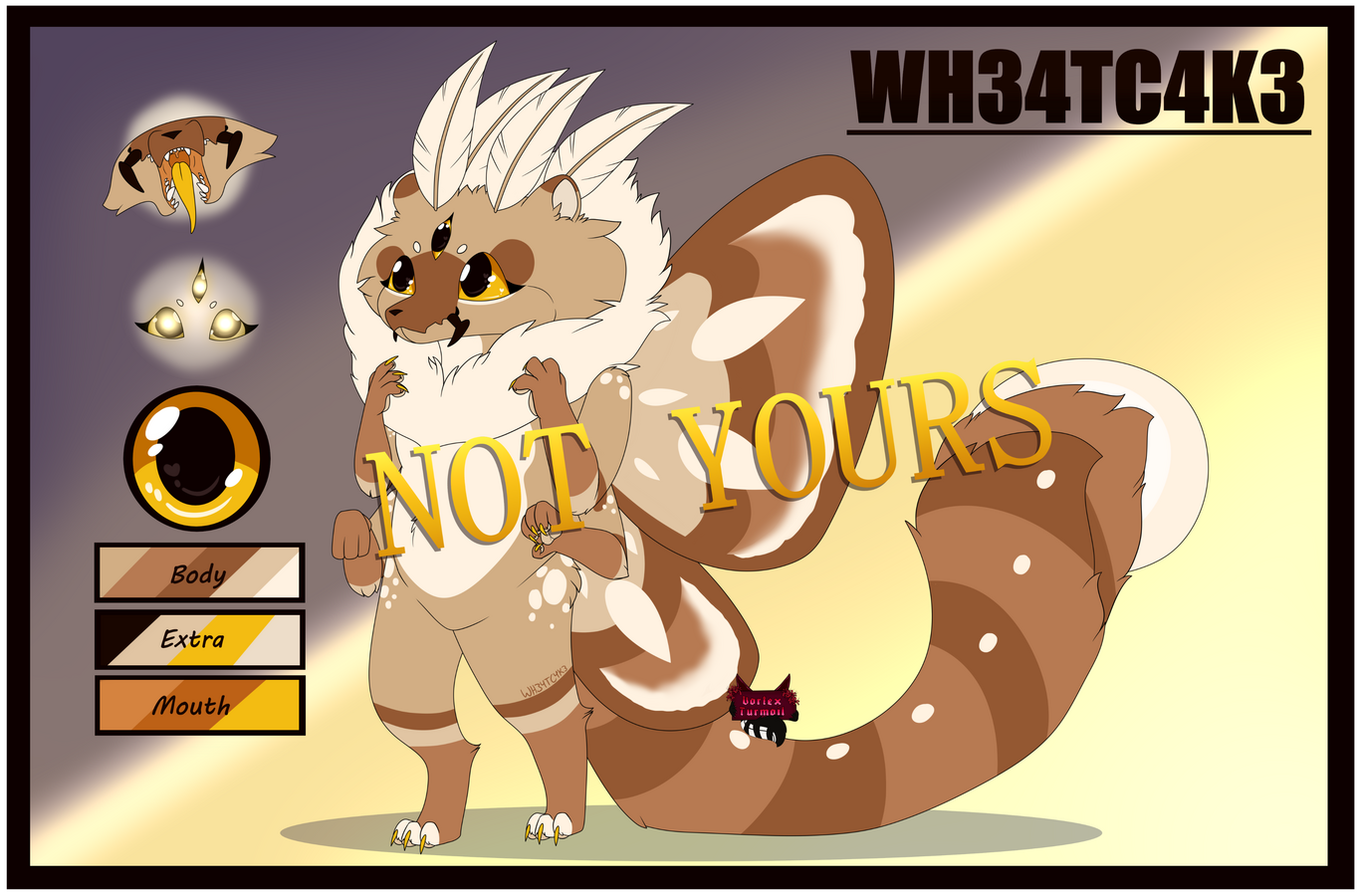 Wheatcake (WH34TC4K3) - Owned by SageZeph - Designed by VortexTurmoil